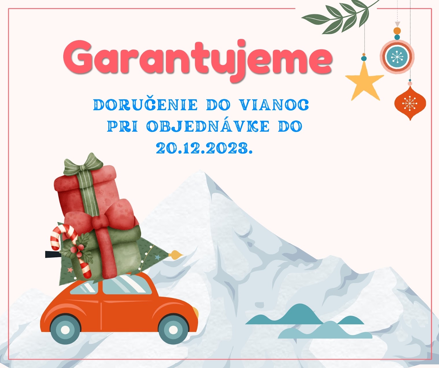 doručenie do vianoc